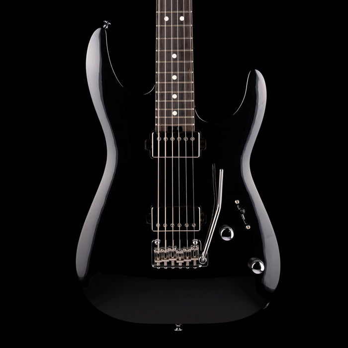 Used 2024 Charvel Super-Stock DKA22 2PT EB Ebony Fingerboard Gloss Black with Gig Bag