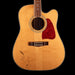 Pre-Owned 2001 Ibanez Artwood AW200CE Natural Acoustic Electric Guitar Owned and Signed by Chester Bennington