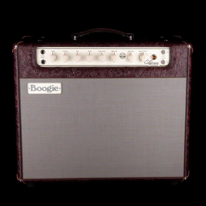 Pre-Owned Mesa Boogie Limited Edition California Tweed 6V6 4:40 1x12 Combo Wine Buggy Western with Footswitch and Cover