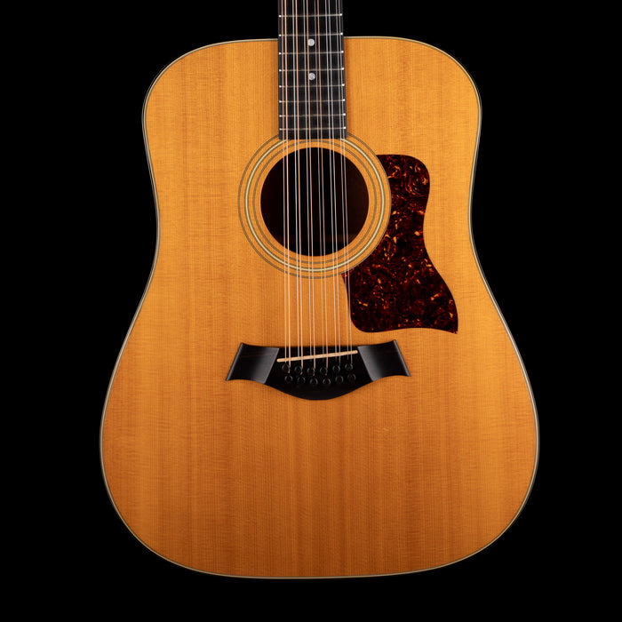 Pre-Owned 1990 Taylor 550 12-String Acoustic Electric Guitar Natural with OHSC