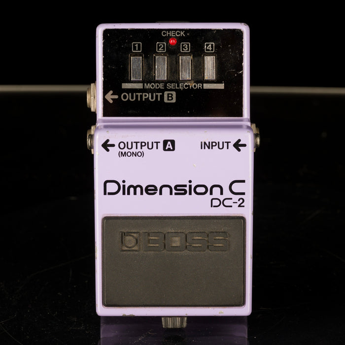 Used Vintage Boss Dimension C DC-2 Main Japan Blue Label Pedal