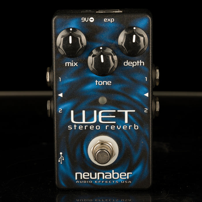 Used Neunaber Wet Reverb Pedal with Expander Controller Pedal and Cable