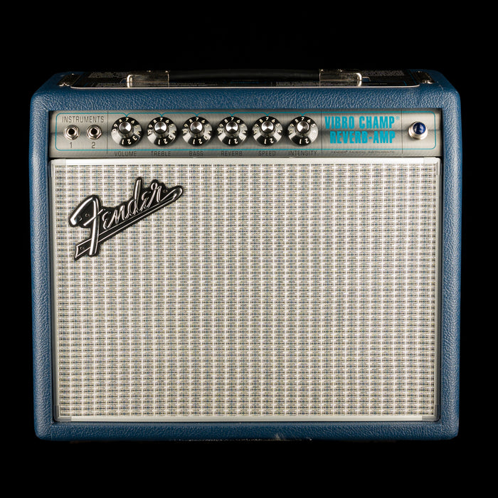Fender Limited Edition FSR '68 Custom Vibro Champ Navy Guitar Amp Combo