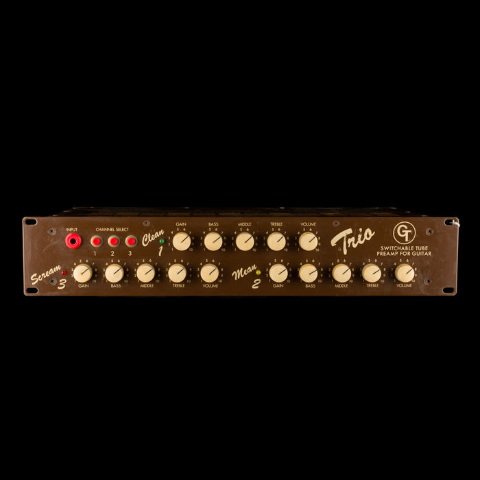 Pre Owned Groove Tubes Trio Switchable Pre Amp Head With Modified MIDI Patch Bay "In" section