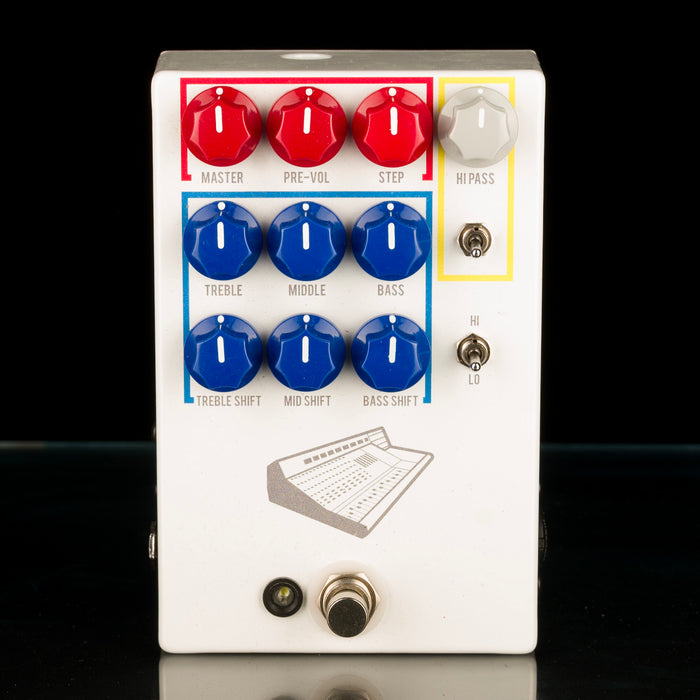 Used JHS Colour Box V2 Preamp/EQ/DI Effect Pedal With Box