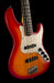 Pre Owned Fender American Deluxe Jazz Bass Aged Cherry Burst With OHSC