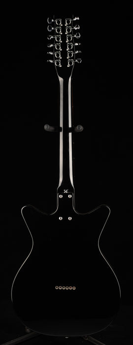 Pre Owned Danelectro 59X12 12-String Electric Guitar Black With Gig Bag