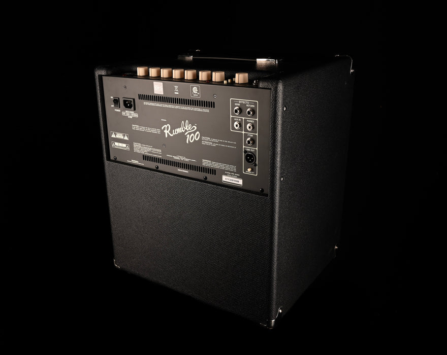 Used Fender Rumble 100 Bass Amp Combo - 2