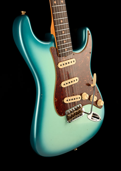 Fender Custom Shop 1962 Stratocaster Journeyman Relic Surf Blue Burst