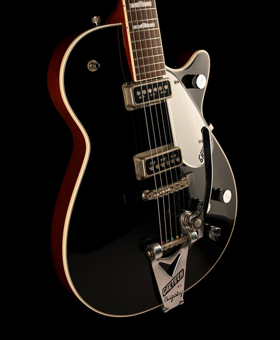 Used 2004 Gretsch G6128T-1957 Duo Jet Black Electric Guitar With OHSC
