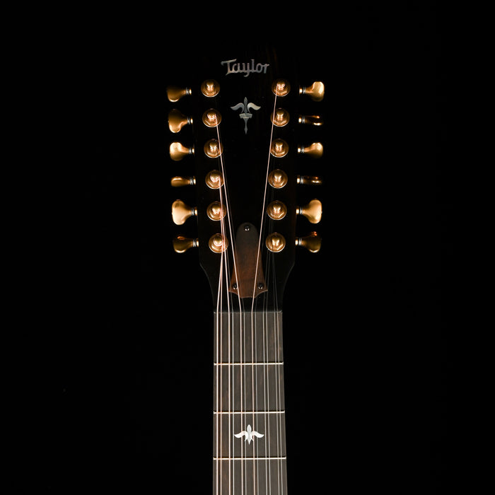 Used Taylor Builder's Edition 652ce 12 String Wild Honey Burst Acoustic Electric Guitar With OHSC