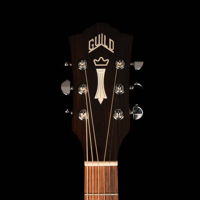 Pre Owned Guild GAD-25 Natural Mahogany Acoustic With HSC