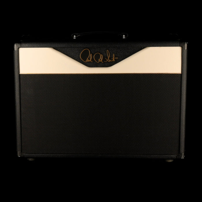 Used PRS Sweet 16 16-Watt Black Guitar Amp Head & Matching PRS 112 Tux Black Guitar Amp Cabinet
