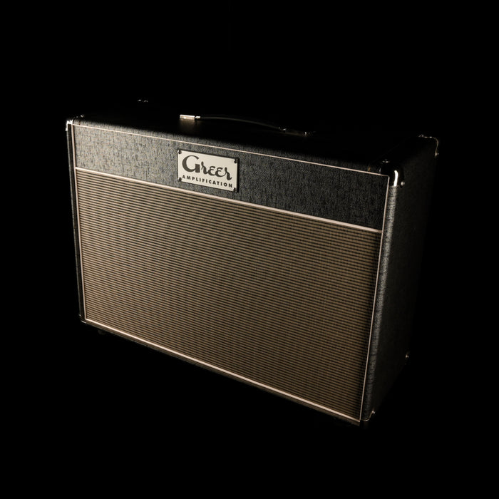 Pre Owned Greer Mini Chief 3-Watt Grey Guitar Amp Head With Matching 2x12" Guitar Amp Cabinet