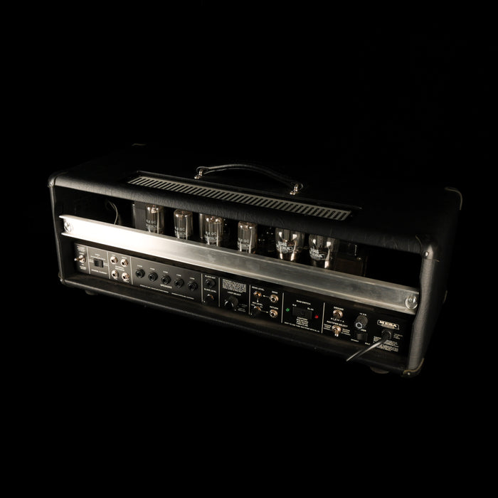 Used Mesa-Boogie Dual Rectifier Trem-O-Verb Amplfier Head with Footswitch and Cover