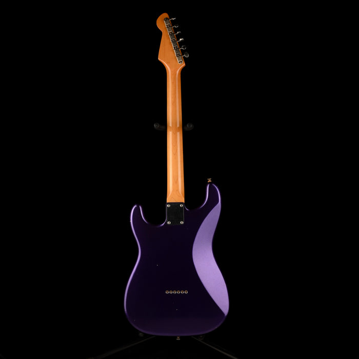 Pre Owned Partscaster Doom Gloom Body Tokai Neck Goldstar Purple Electric Guitar With OHSC