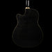 Used Ibanez AEF30E Trans Black Acoustic Electric Guitar with HSC