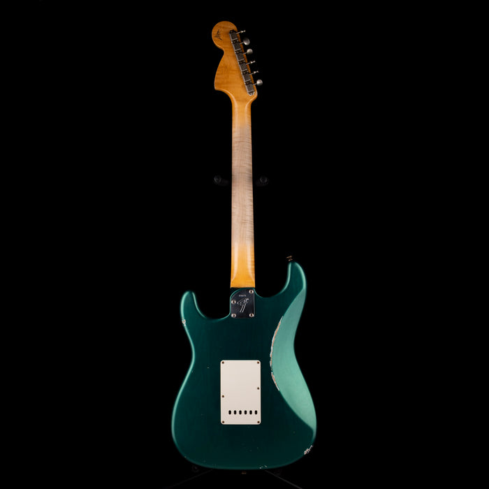 Fender Custom Shop Masterbuilt Andy Hicks 1967 Stratocaster HSS Journeyman Relic British Racing Green With Case