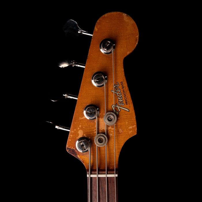 Vintage 1966 Fender Precision Bass Black With OHSC