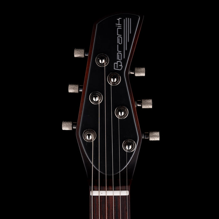 Pre Owned Baranik Guitars RE-1S Natural Electric Guitar with Case
