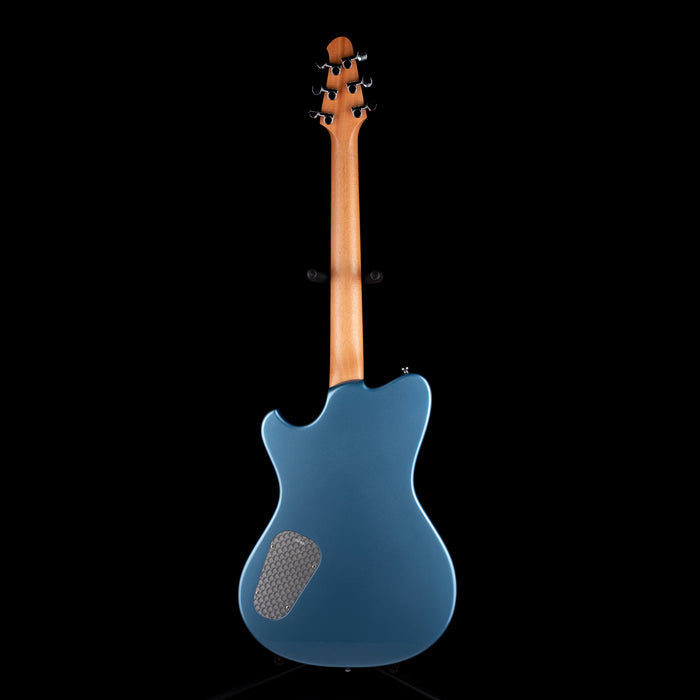 Powers Electric A-Type Pelham Blue with Softshell Case