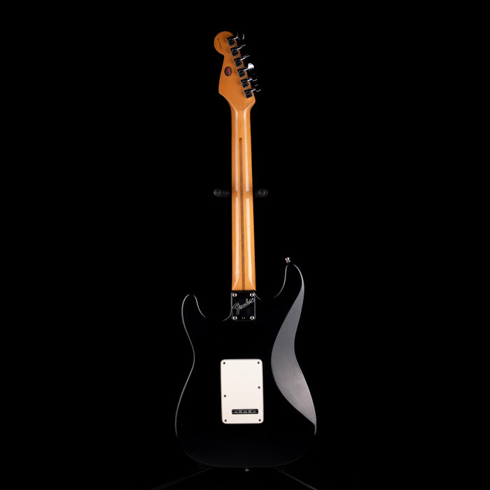 Pre Owned 1996 Fender 50th Anniversary American Standard Stratocaster Black With Case