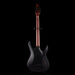 Mayones Duvell Elite 6 B27 Baritone Left Handed Black Limba Monolith Black Matte