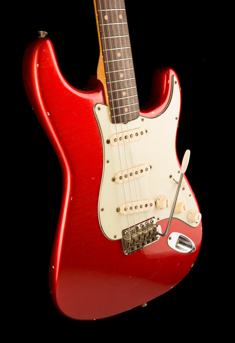 Vintage 1961/1963 Fender Stratocaster Candy Apple Red Electric Guitar With OHSC