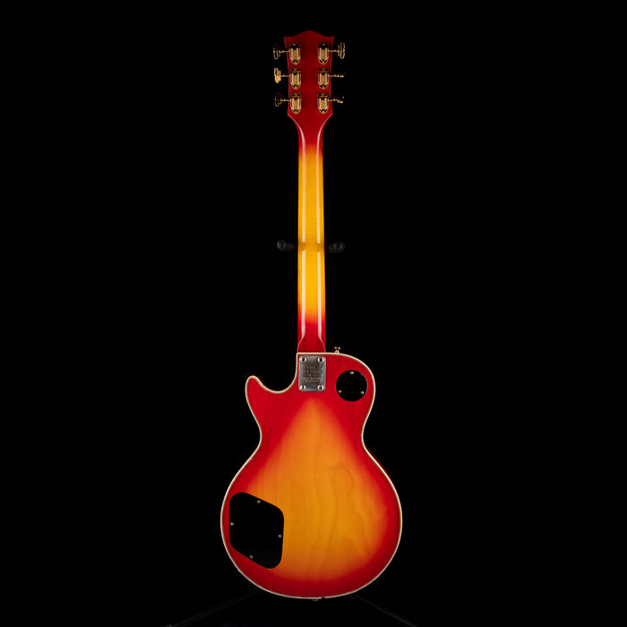 Used 1982 Aria Custom LP-Style (Bolt-On) Cherry Sunburst Electric Guitar With OHSC