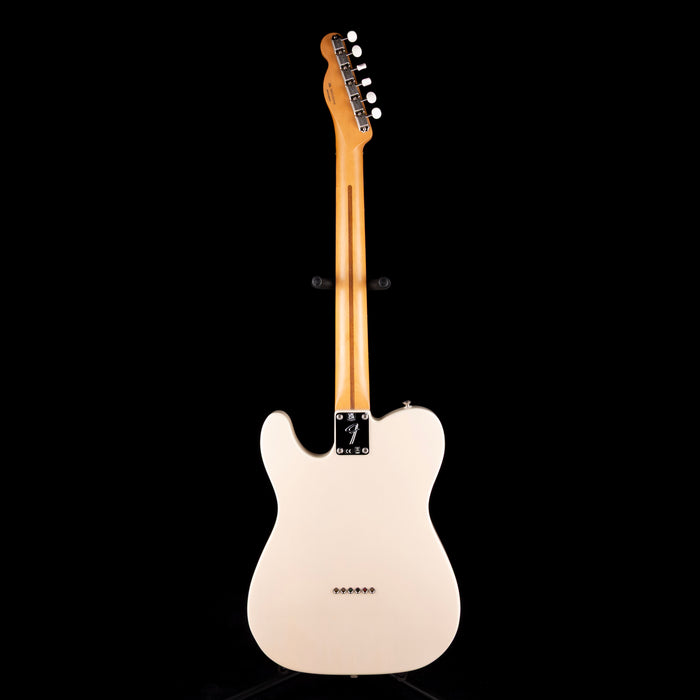 Pre Owned Fender Gold Foil Telecaster Ebony Fingerboard White Blonde With Gig Bag
