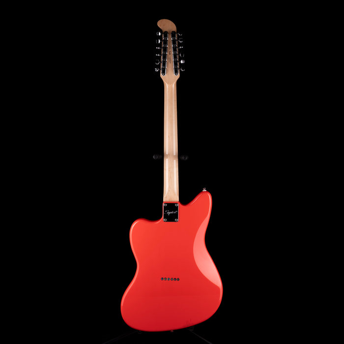 Pre Owned Squier Paranormal Jazzmaster XII	Fiesta Red With Gig Bag