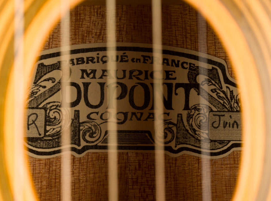 Pre Owned 2014 Dupont MD50R Gypsy Jazz Guitar Natural With HSC