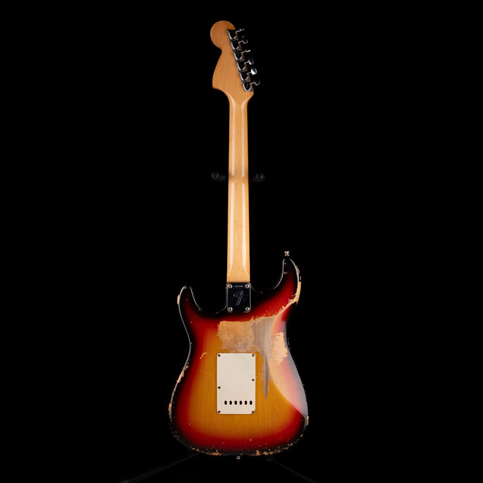 Vintage 1970 Fender Stratocaster 3-Tone Sunburst With Soft Case