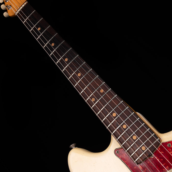 Vintage 1963 Fender Duo-Sonic Olympic White with OHSC