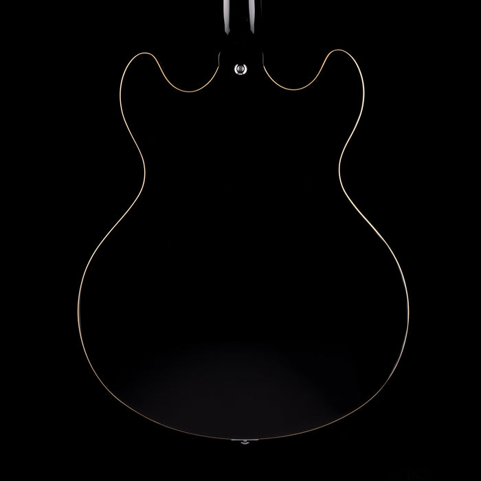 Pre-Owned D’Angelico Premier DC Semi Hollowbody Black With Gig Bag