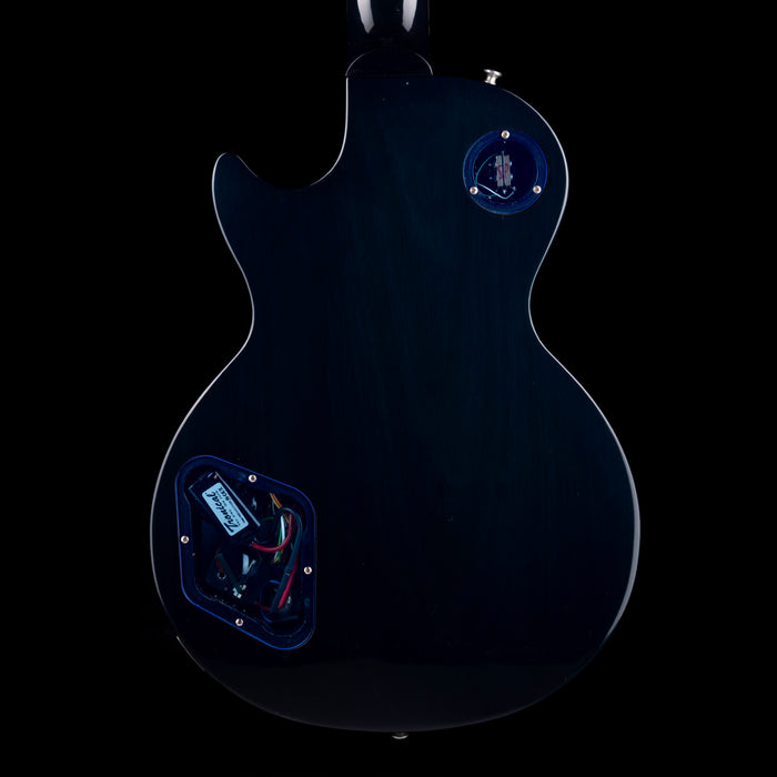 Pre-Owned 2007 Gibson Les Paul Robot Guitar Limited Edition 1st Run Blue Silver Burst With OHSC