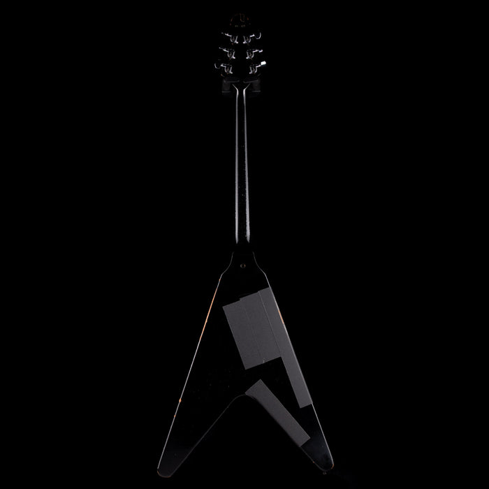 Pre-Owned Gibson Custom Shop Kirk Hammett Metallica Museum 1979 Flying V Black With OHSC