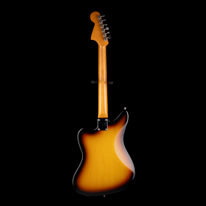 Pre-Owned Fender MIJ HJG-66KC VI Ikebe Limited Kurt Cobain Jaguar 3-Tone Sunburst With Case