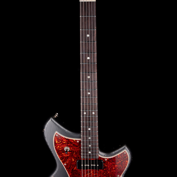 Novo Serus J Light Distress Charcoal Frost Electric Guitar with Soft Case