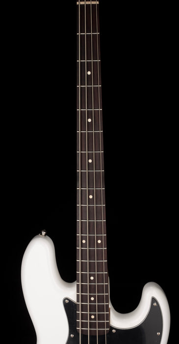 Used Squier Vintage Modified Jazz Bass with Jaguar Bass Neck Olympic White