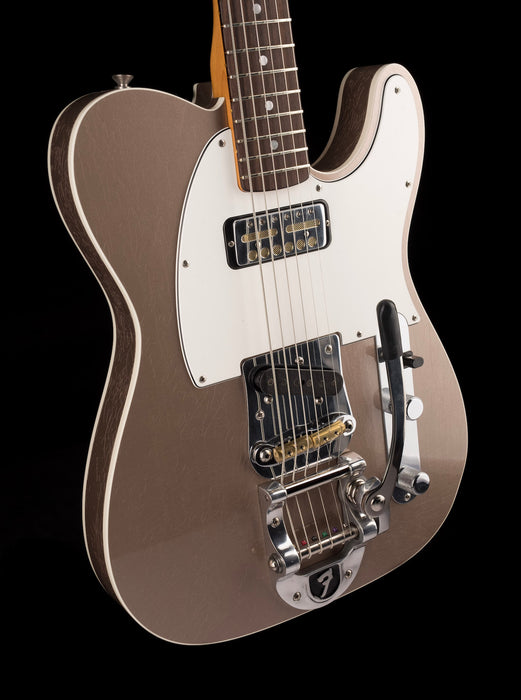 Fender Custom Shop Masterbuilt Paul Waller Baritone Telecaster Custom Deluxe Closet Classic Shoreline Gold