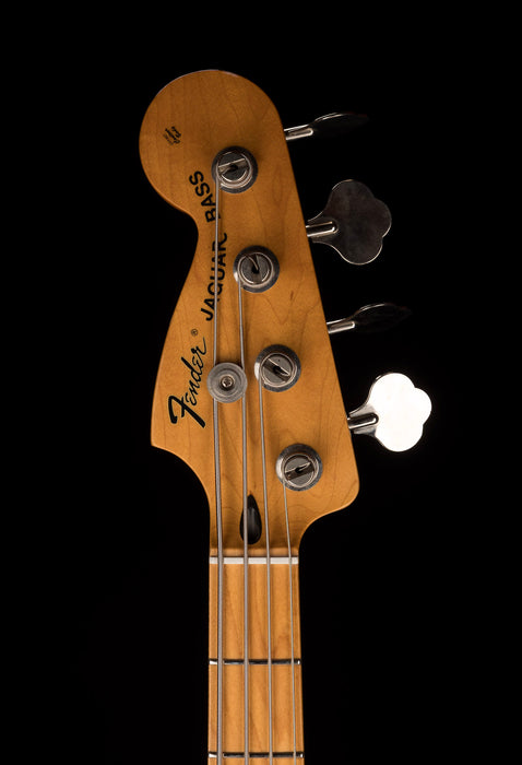 Used Fender Pawn Shop Reverse Jaguar Bass Candy Apple Red