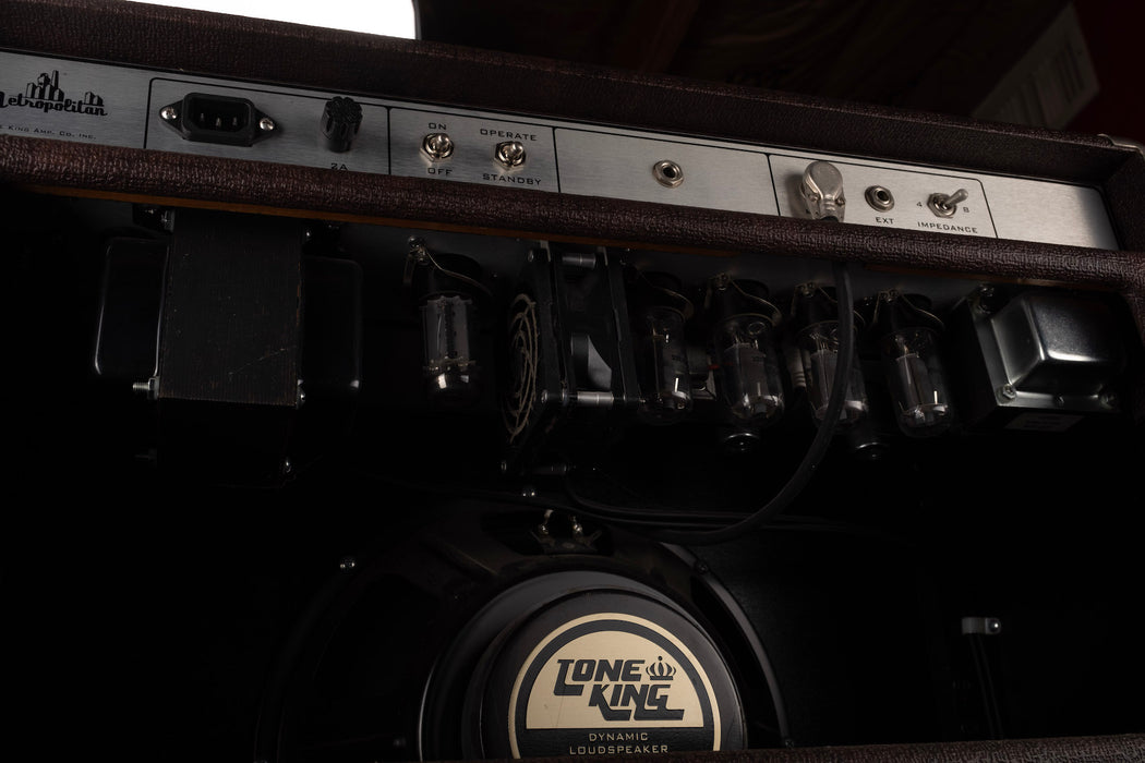 Pre Owned Tone King Metropolitan 1x12" Brown Guitar Amp Combo With Cover