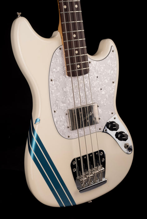 Used Fender Pawn Shop Mustang Bass Olympic White
