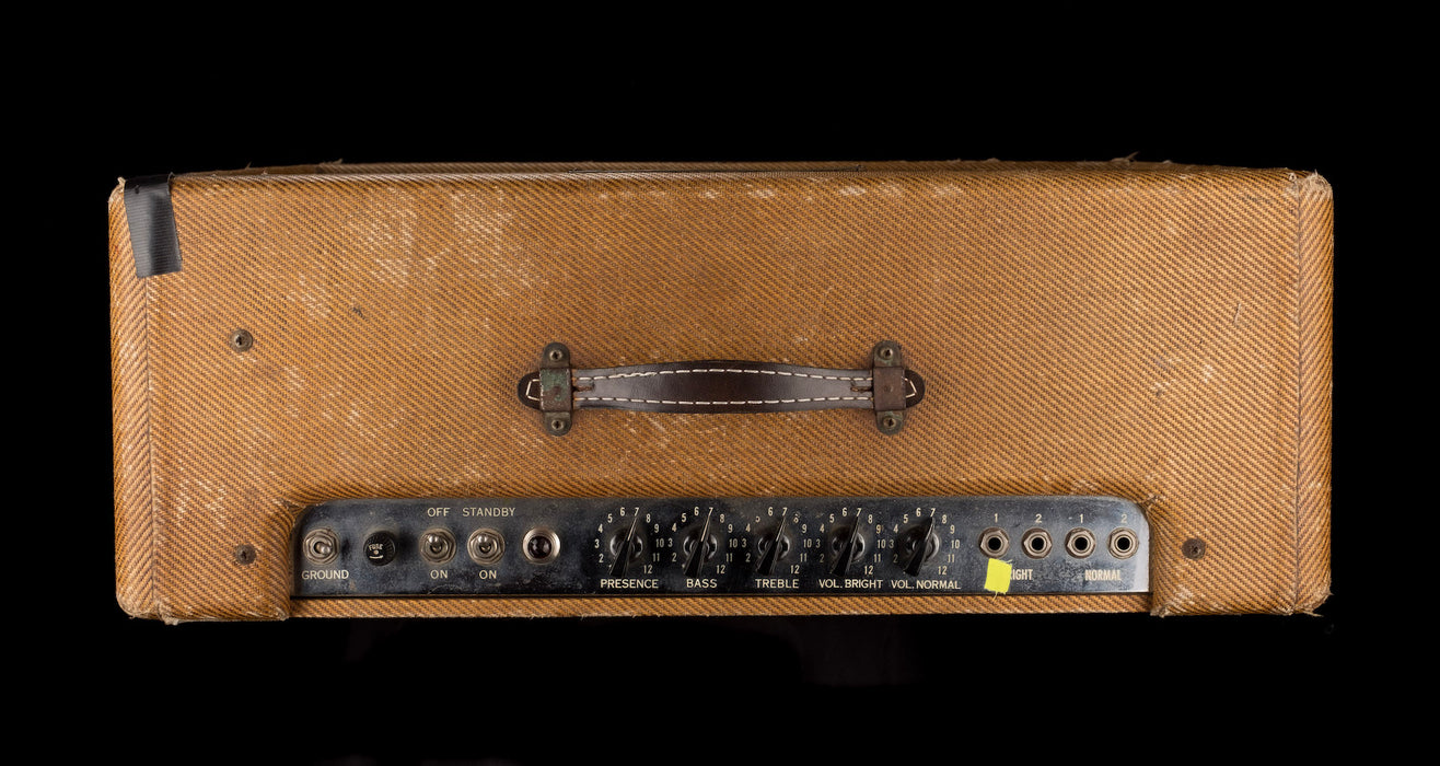 Vintage 1955 Fender Twin Amp Tweed  Guitar Amp Combo - Ry Cooder Collection