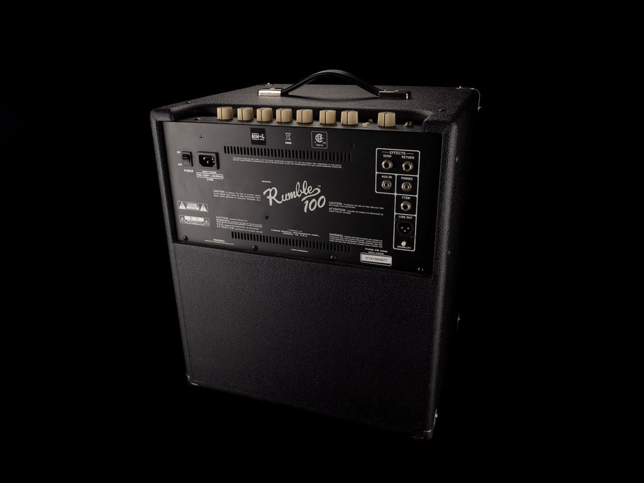 Used Fender Rumble 100 Bass Amp Combo