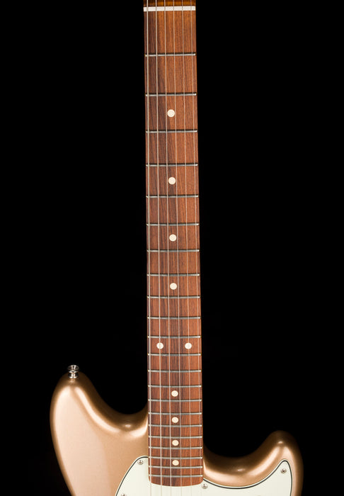 Used Fender Player Mustang Firemist Gold