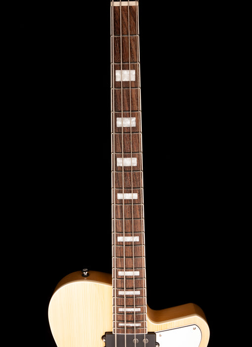 Pre Owned Reverend Dub King Bass Guitar Natural with Gig Bag