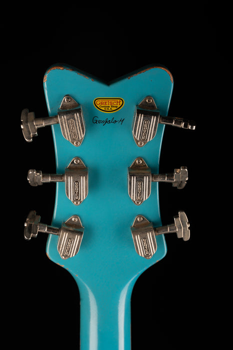 Gretsch Custom Shop Masterbuilt G6134CS 1955 Taos Turquoise Penguin Relic