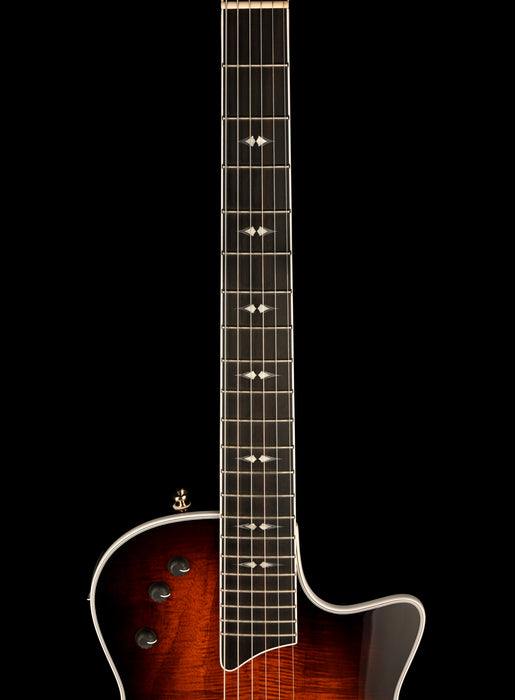 Pre Owned Taylor T5z Custom Koa Shaded Edgeburst Electric Guitar With OHSC